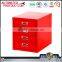 Korean style furniture steel 4 drawer file cabinet