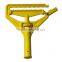 Plastic wet mop gripper