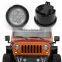 Smoked LED Smoked Front Turn Signal Lights For 2007-2016 Jeep Wrangler JK New