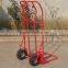 exra width bigfoot foldable platform hand trolley truck