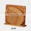 10pcs wooden kitchen knife block