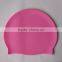 High quality Soft adult funny swim cap printing silicone custom