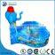 Children playground equipments rides fiberglass Elephant fishing pond