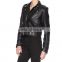 Cropped Leather Jacket for Women's