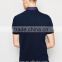 wholesale new design navy blue slim polo shirts for man