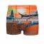 MGOO High Quality Cartoon Print Male Underwear Sexy unisex Boxer Black Jacks Young Teenagers