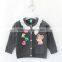Girls lace decorated sweater knitted designs pictures