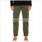 Custom Slim Straight Invisible Pockets Mens Cargo Pants In Green