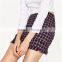 2017 OEM Spring Sexy High-rise Waistline Frayed Tartan Mini Skirt