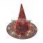 Custom Cheap Wholesale Witch Hat Colorful Women's Hat Halloween Witch Hat
