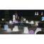 Stackable LED Bar Coffee Table and Stool