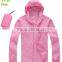 Orange Quick Dry Lightweight Hooded Pullover Windbreaker with bag