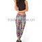 Women Colorful Pentagram Spandex Leggings Fabric