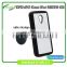 2d sublimation heat transfer PC +TPU silicon blank cell phone case with metal sheet for Prosub-MOTO G2