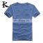 Mens V neck gym wear plain t shirt