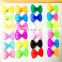 wholesale soft silicone bow hairpin/hair rope