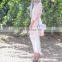 Hotsale Summer Pink ladies Muslim Blouses Elegant Design Islam Blouse Beautiful Elegant Knit Blouses