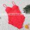 2017 Wholesale knitted one piece bikini swimwear