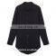 2017 Fashion Lastest Design Custom Women Summer Casual Tops Ladies Long Sleeve Blouses
