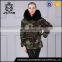 High quality mens fox fur coats for sale cheap fur trim jacket
