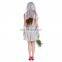 2017 Latest Design Women Zombie Cosplay Blood Ghost Bride Halloween Costume Masquerade