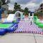 Commercial Outdoor Water Games 30 meters Giant Inflatable Floating Water Park Equipment Construction