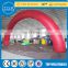 Commercial christmas arch finish line inflatable advertising with EN14960