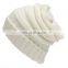 Custom winter outdoor cap unisex stripe knitted hat