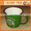 Custom Printing Good Quality Enamel Mug