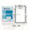clear soft plastic vertical badge id card holder