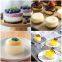 Free Sample Food Grade Heat resistant Nontoxic Silicone Cake Mold Baking Mousse Pudding Mold Tool 5holes
