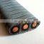 HUATONG TYPES 3X2awg Power Cable For Electrical Submersible Pump (ESP) Cable Armor Standard Galvanized Steel