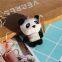 6cm 10cm OEM ODM Stuffed Animal Shaped Panda Plush Pendant