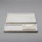 Custom Polyresin Solid Surface Plates with Marble Finish Bathroom Accessory
