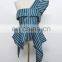 TWOTWINSTYLE Striped Irregular Off Shoulder Ruffles Backless Tunic High Waist Zipper Blouse Female