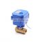 Limited Time Discount Brass Mini Motor Electronic Control Water Mixing Ball Valve for Water Equipment Agriculture