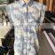 ladies sleeveless washed shirt
