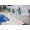 Outdoor swimming pool fence glass panels balustrade handrail