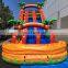 Professional Cheap Large Jungle Palm Tree Inflatable Water Slide Inflatable Wet Water Bounce Slide Comercial For Kid Adult Sale