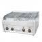 High quality commercial electrical stainless steel smokeless Gas Lava Rock BBQ grill