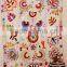 Indian Suzani Fabric Quilt Trendy New Age Bedsheet Floral Suzani Embroidery Bedspread