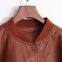 HOT SALE 2021 NEW FASHION LADIES FAUX ECO PU LEATHER LEISURE JACKET