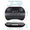 Russian,Hebrew,English Original i8 Mini Keyboard 2.4G Wireless Touchpad with 7 colors backlight air remote 2.4G keyboard
