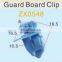 100pcs/bag auto fasteners moulding clip with sealer for toyoto