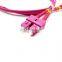 Support customization service 3meter MM50/125 OM4 SC-sc  2.0mm flat Duplex dx fiber optic patchcord/jumper/assembly