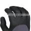 China manufacturer customize work coating gloves nitrile hand palm coated worker gloves
