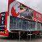 13 m Mobile LED screen advertising roadshow trailer truck