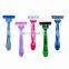 Professional manufacturer face razor men trimmer shaver men beard disposable triple shaver