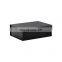 In stock low MOQ black color rigid flat magnetic folding gift box for packaging