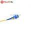 MT-1032-DC-SC Wholesale Blue Fiber Optic SC Female Connector Singlemode SC UPC Simplex Adapter With Flip Type Dust Cover